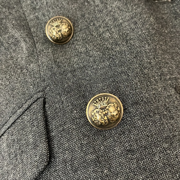 7 for All Mankind Double-Breasted Blazer - Picture 3 of 10